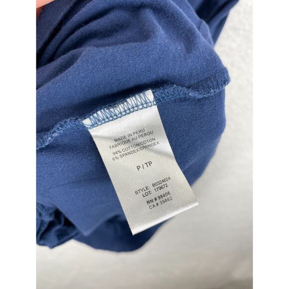 Theory Tie-Up Mini Dress‎ Women’s Size P Navy Sleeveless Casual Summer Chic - Picture 7 of 8